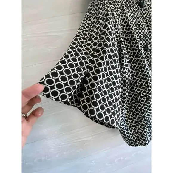 Sag Harbor black and white coat - Picture 4 of 7